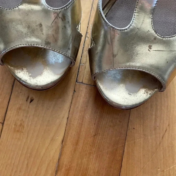 Authentic Jimmy Choo  cork platform heels - Picture 3 of 11